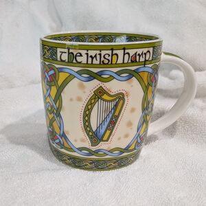 Colorful Irish Harp Ceramic Mug